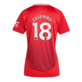 Manchester United Casemiro #18 Hemmakläder Dam 2024-25 Kortärmad